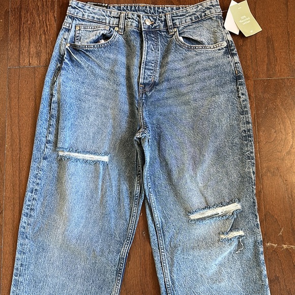 H&M 90’s Straight High Waist Jeans - Picture 8 of 9